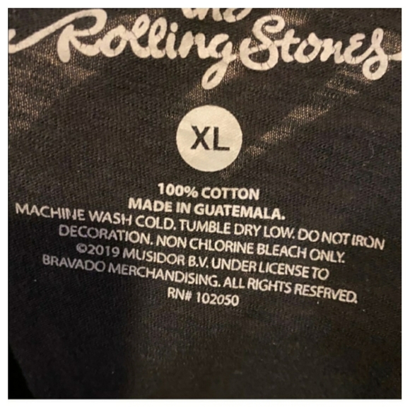 SOLD- Authentic Vintage Style 1975 Rolling Stone Tee - Picture 6 of 6